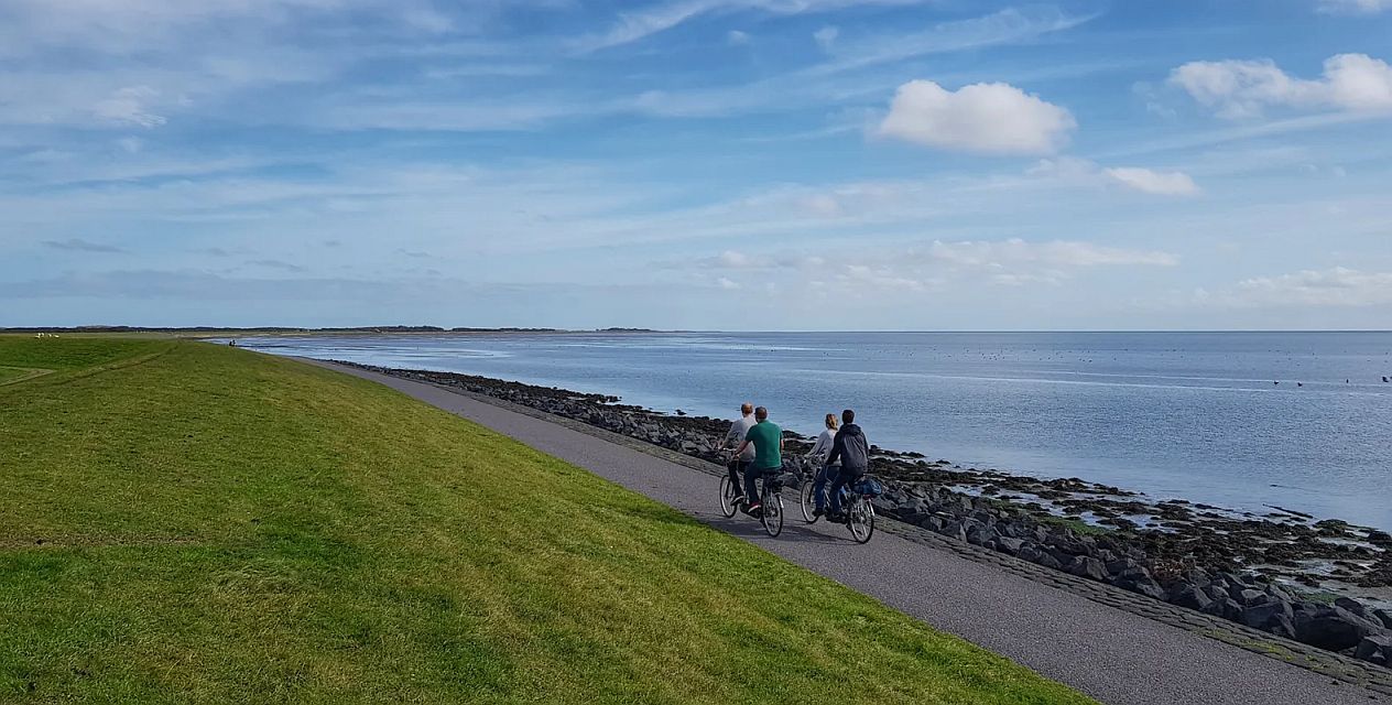 Terschelling langs de Waddenzee