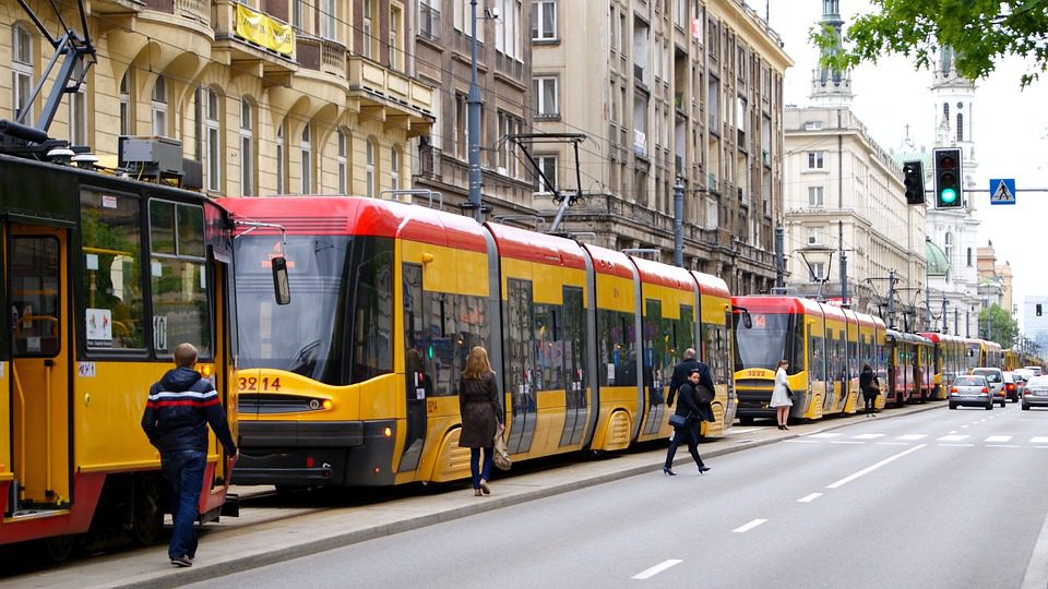 Warschau trams 2443383