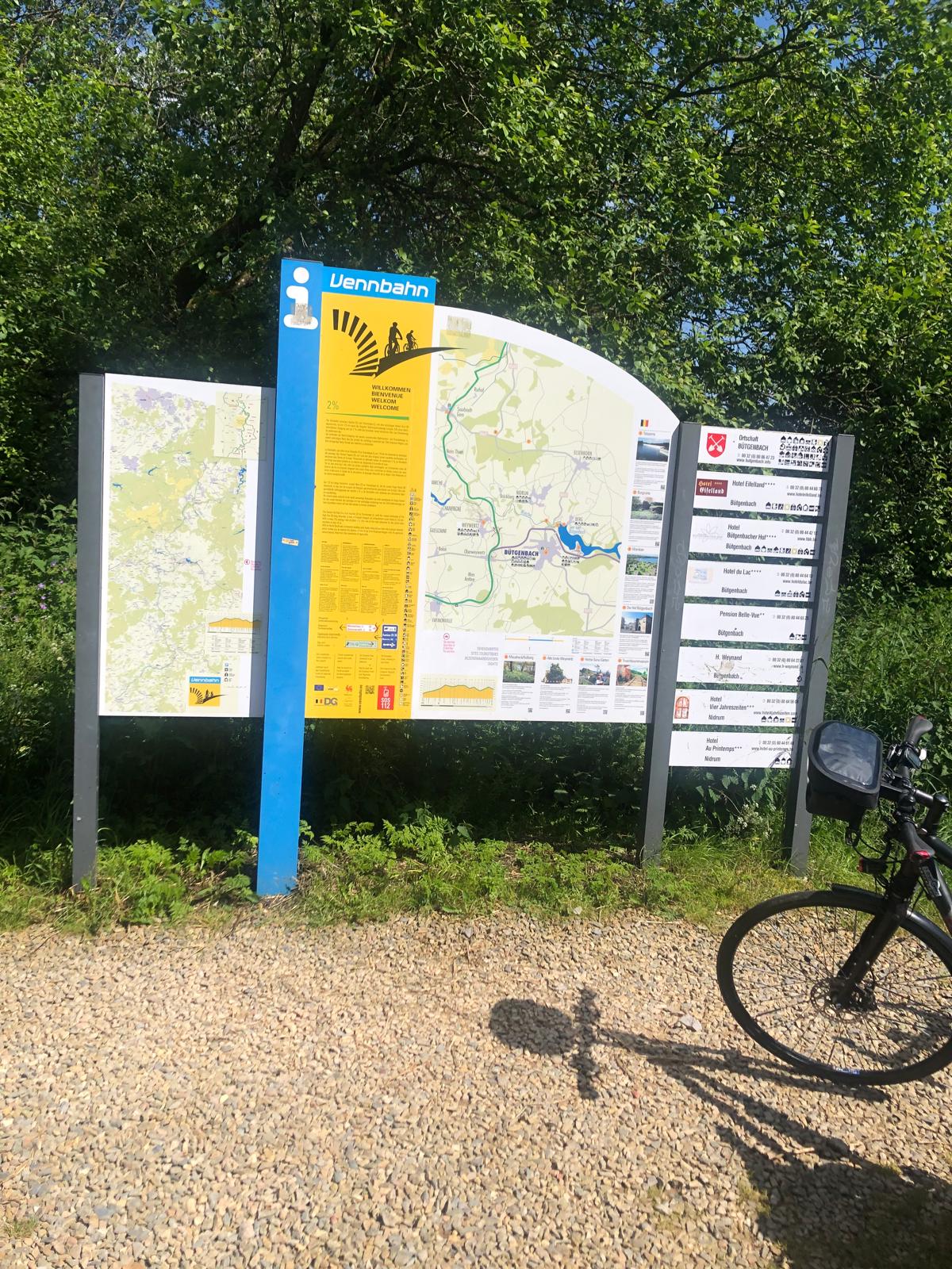 Info bord Malmedy
