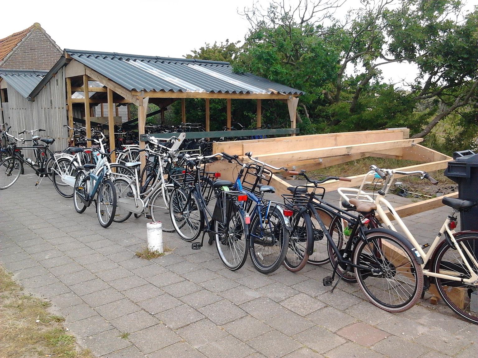 Zeehuis fietsen
