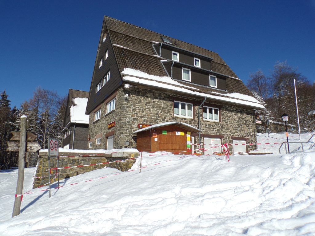 Meissnerhaus im Schnee