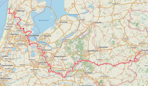 Route Trekvogelpad